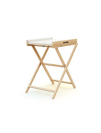 WEBABY - Fasciatoio pieghevole PALA legno - Faggio verni - 58 x 78 x 91 cm