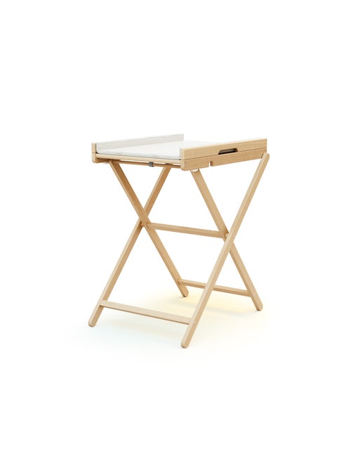 WEBABY - Fasciatoio pieghevole PALA legno - Faggio verni - 58 x 78 x 91 cm - Kiabi WEBABY - Fasciatoio pieghevole PALA legno - Faggio verni - 58 x 78 x 91 cm - Kiabi