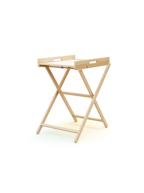 WEBABY - Fasciatoio pieghevole PALA legno - Faggio verni - 58 x 78 x 91 cm - Kiabi WEBABY - Fasciatoio pieghevole PALA legno - Faggio verni - 58 x 78 x 91 cm - Kiabi