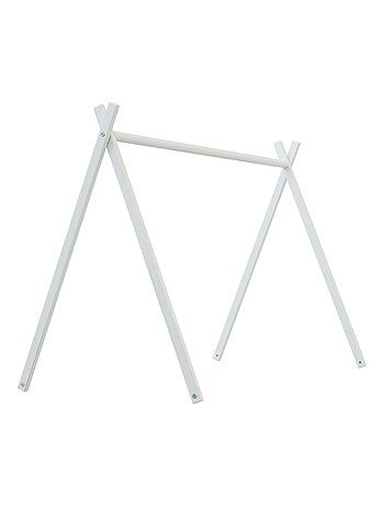 WEBABY - Letto teepee bambini legno ONE - Faggio natural - 60 x 120 - 129 x 65,6 x 167,2 cm