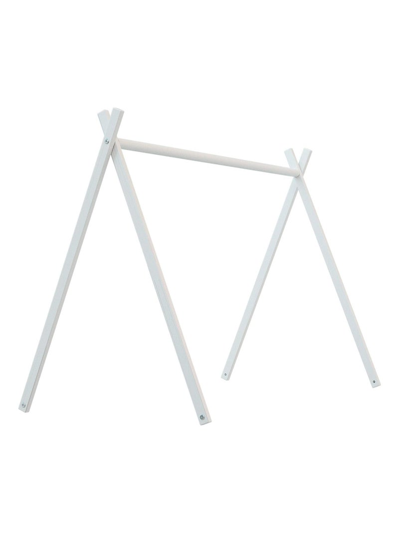 WEBABY - Letto teepee bambini legno ONE - Bianco- 60 x 120 - 129 x 65,6 x 167,2 cm Bianco - Kiabi