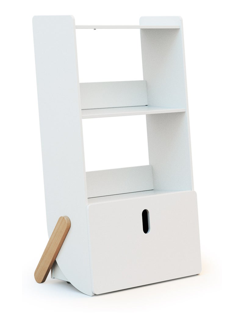 WEBABY - Scaffale per bambini pirata in legno - Bianco Bianco - Kiabi