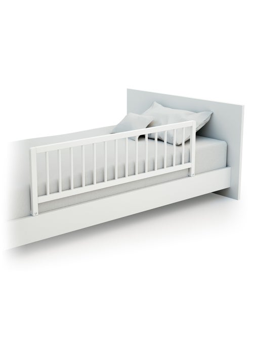 WEBABY - Sponda lettino bambini SIDO legno - Bianco - 117 x 31 x 34,5 cm - Kiabi WEBABY - Sponda lettino bambini SIDO legno - Bianco - 117 x 31 x 34,5 cm - Kiabi