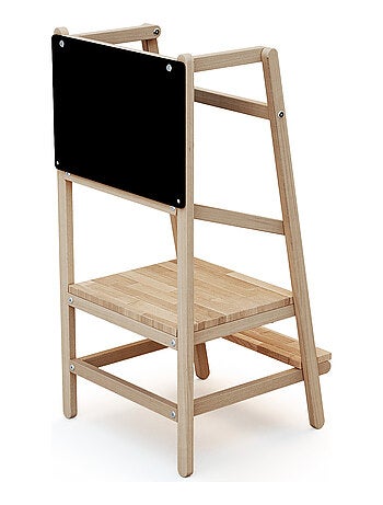 WEBABY - Torre di osservazione con lavagna WEBABY - Faggio naturale
