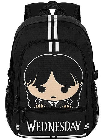 Wednesday mercoledì cute zaino fight fan 2.2, grigio