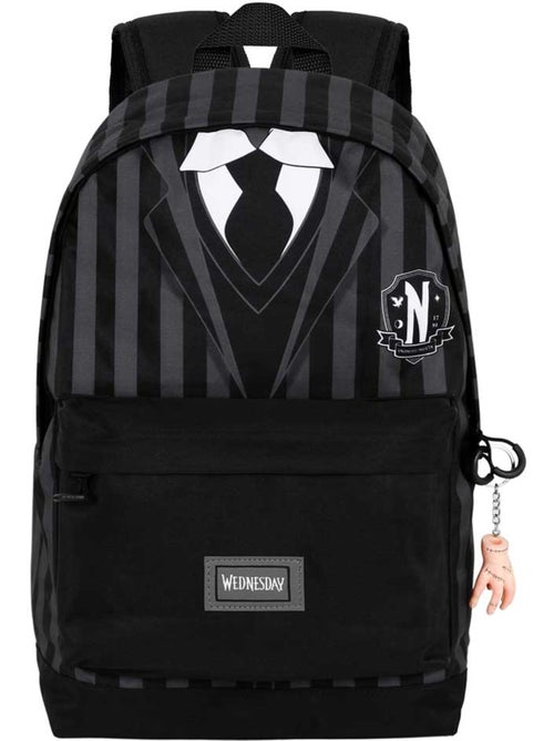 Wednesday Mercoledì Uniform Zaino HS FAN 2.0, Nero - Kiabi