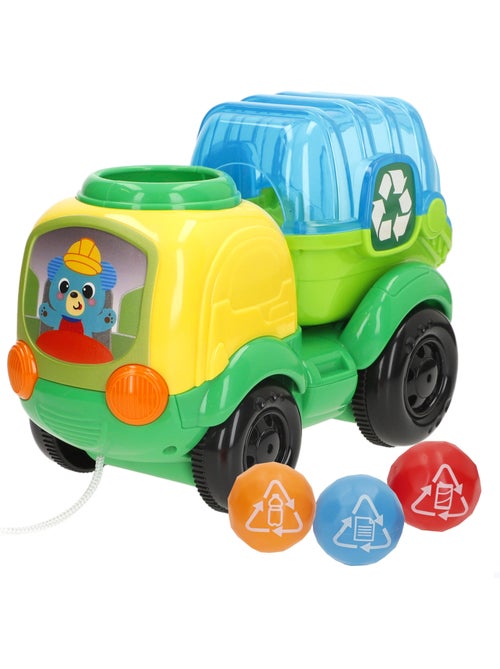 Winfun camion per il riciclaggio da trainare con luci, frasi e suoni - Kiabi Winfun camion per il riciclaggio da trainare con luci, frasi e suoni - Kiabi