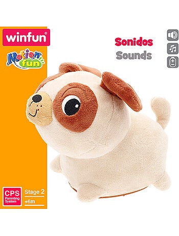 Winfun cane di peluche con suoni e movimento