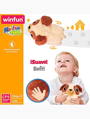 Winfun cane di peluche con suoni e movimento