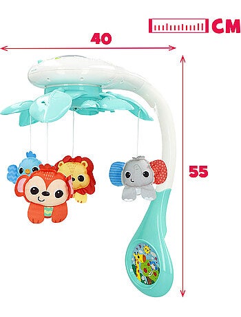 Winfun cot mobile con proiettore e musica