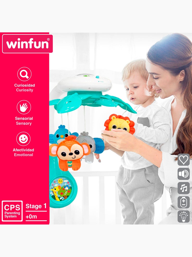 Winfun cot mobile con proiettore e musica N/D - Kiabi