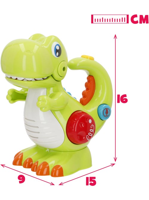 Winfun dinosauro giocattolo elettrico con registratore, luce e suono - Kiabi Winfun dinosauro giocattolo elettrico con registratore, luce e suono - Kiabi