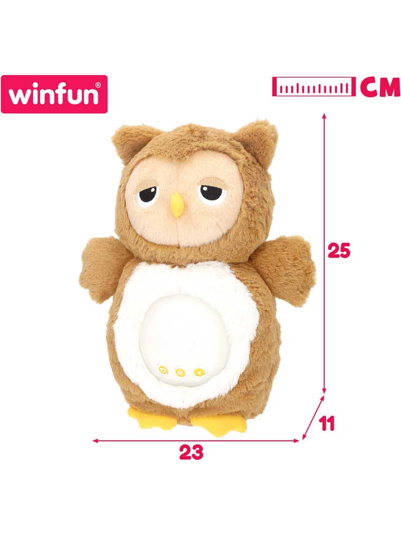 Winfun gufo di peluche con luci e suoni rilassanti N/D - Kiabi