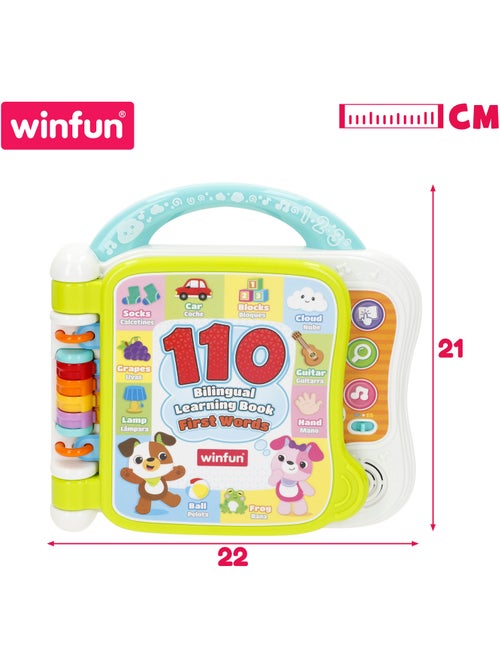 Winfun libro di apprendimento delle prime parole in inglese e spagnolo - Kiabi Winfun libro di apprendimento delle prime parole in inglese e spagnolo - Kiabi