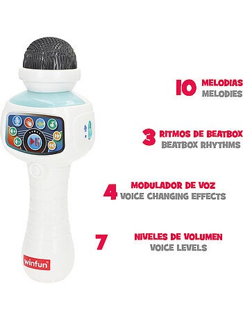 Winfun microfono wireless per bambini con supporto regolabile
