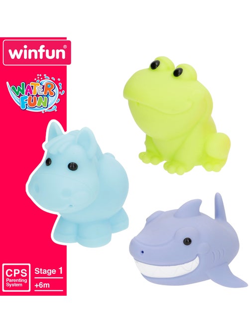 Winfun set da bagno 10 animali della fattoria e dell'oceano - Kiabi Winfun set da bagno 10 animali della fattoria e dell'oceano - Kiabi