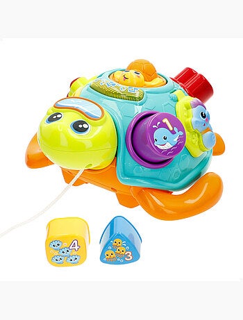 Winfun tartaruga musicale che striscia con luce e suono