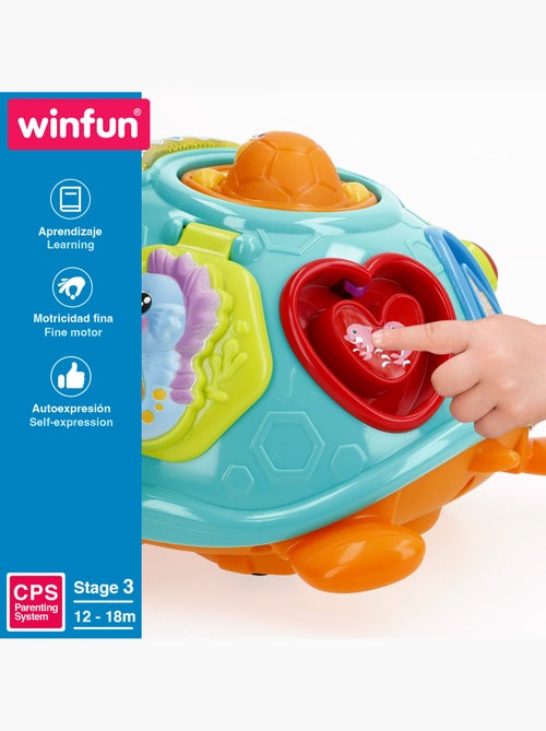 Winfun tartaruga musicale che striscia con luce e suono - Kiabi Winfun tartaruga musicale che striscia con luce e suono - Kiabi