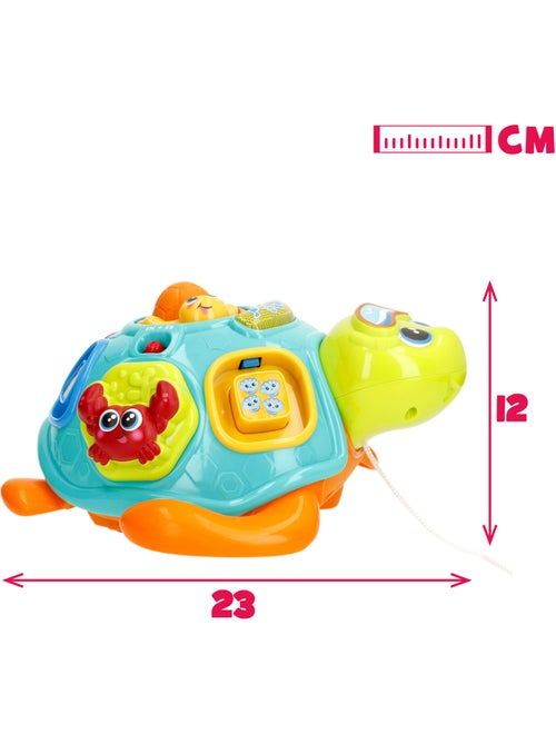 Winfun tartaruga musicale che striscia con luce e suono - Kiabi Winfun tartaruga musicale che striscia con luce e suono - Kiabi