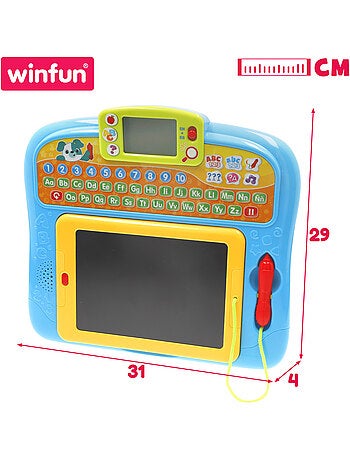 Winfun tavoletta di apprendimento bilingue con tavolo da disegno