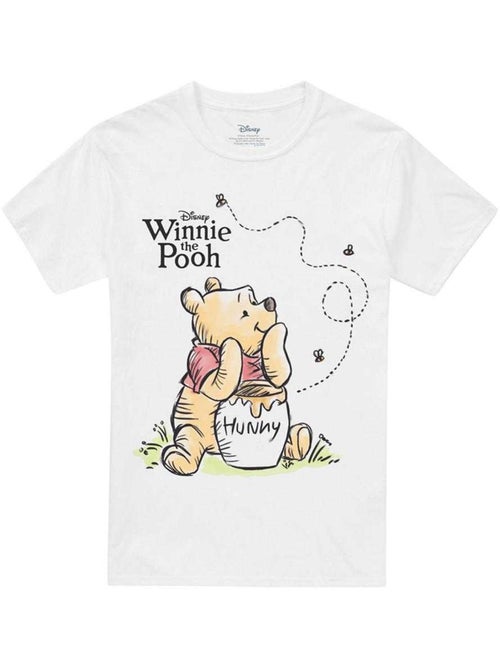 Winnie the Pooh Hunny Maglietta Poster Adulto Unisex - Kiabi Winnie the Pooh Hunny Maglietta Poster Adulto Unisex - Kiabi