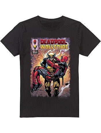 Wolverine saves deadpool maglietta comic uomo - deadpool & wolverine