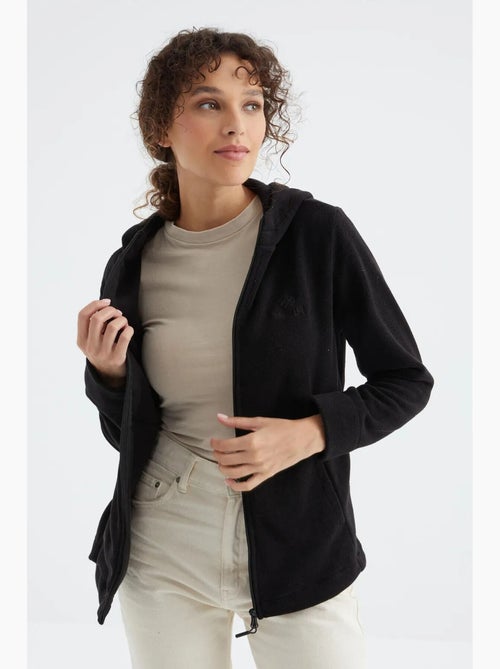 Women's felpa con cappuccio e zip tommy - Kiabi