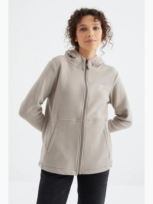 Women's felpa con cappuccio e zip tommy - Kiabi
