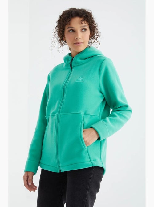 Women's felpa con cappuccio e zip tommy - Kiabi Women's felpa con cappuccio e zip tommy - Kiabi