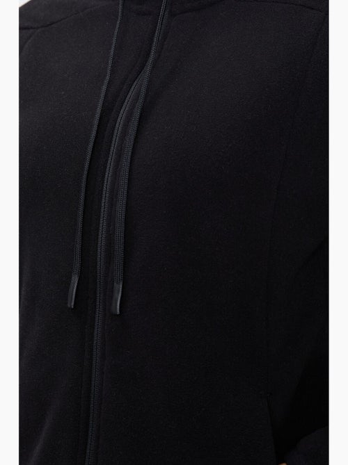 Women's felpa con cappuccio in peluche con zip tommy - Kiabi
