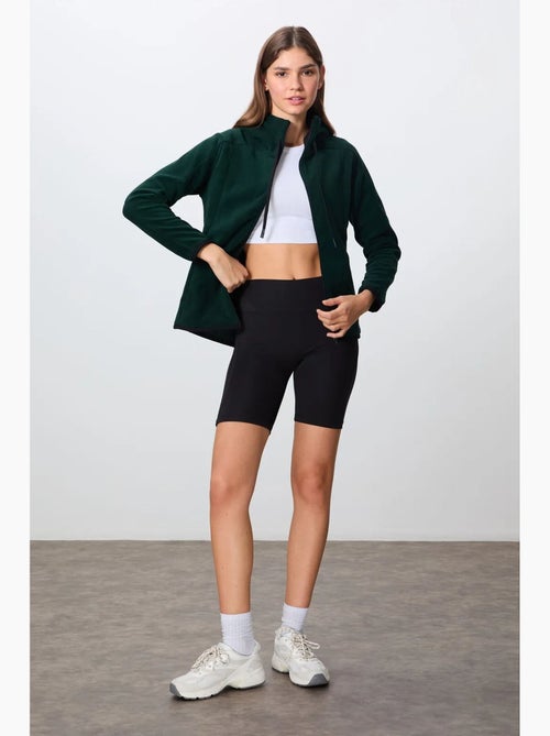 Women's felpa con cappuccio in peluche con zip tommy - Kiabi Women's felpa con cappuccio in peluche con zip tommy - Kiabi