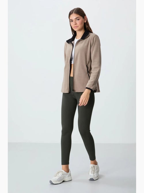 Women's felpa in peluche con zip tommy - Kiabi Women's felpa in peluche con zip tommy - Kiabi