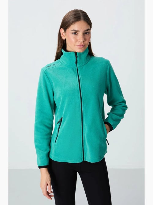 Women's felpa morbida con zip frontale tommy - Kiabi Women's felpa morbida con zip frontale tommy - Kiabi