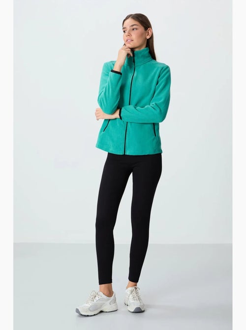 Women's felpa morbida con zip frontale tommy - Kiabi Women's felpa morbida con zip frontale tommy - Kiabi