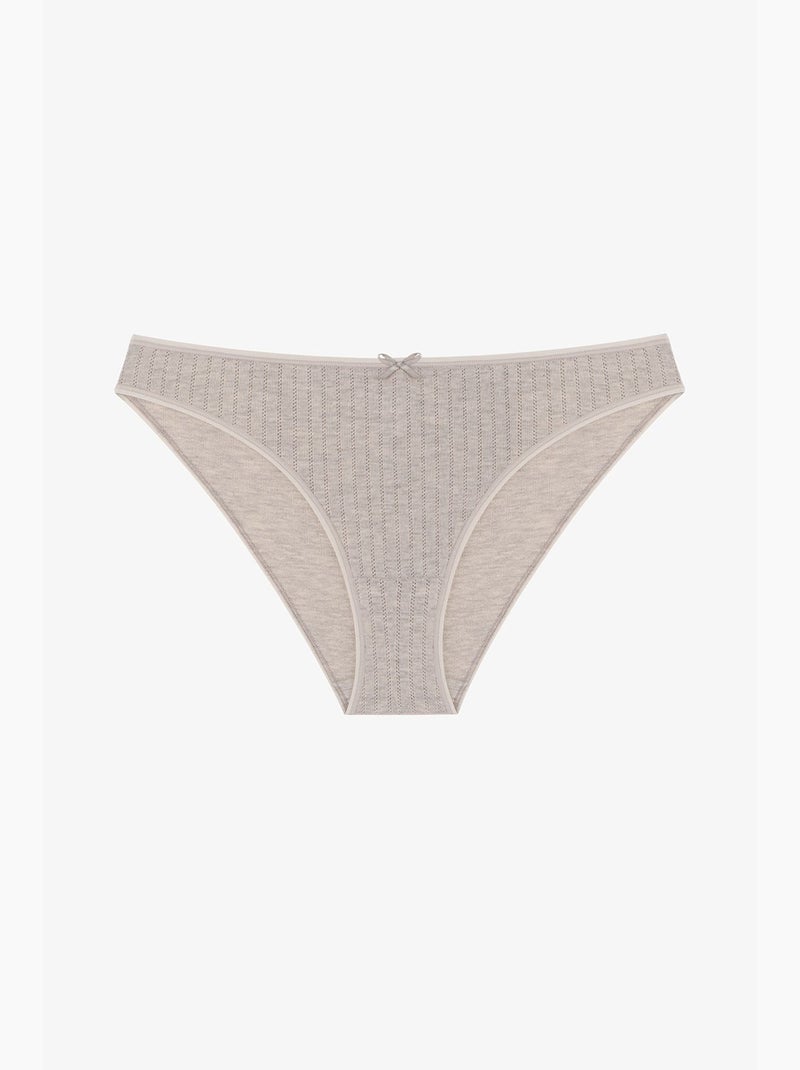 Woody pointel slip penti Grigio marrone - Kiabi
