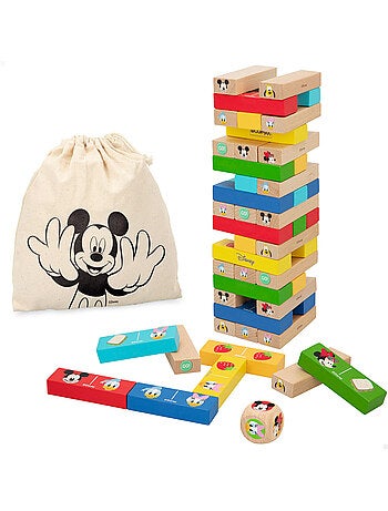 Woomax gioco di blocchi impilabili in legno disney