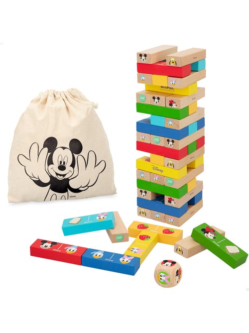 Woomax gioco di blocchi impilabili in legno disney - Kiabi Woomax gioco di blocchi impilabili in legno disney - Kiabi