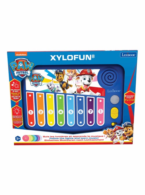 XYLOFUN Paw Patrol Xilofono elettronico con metodo di apprendimento musicale con luci - Kiabi
