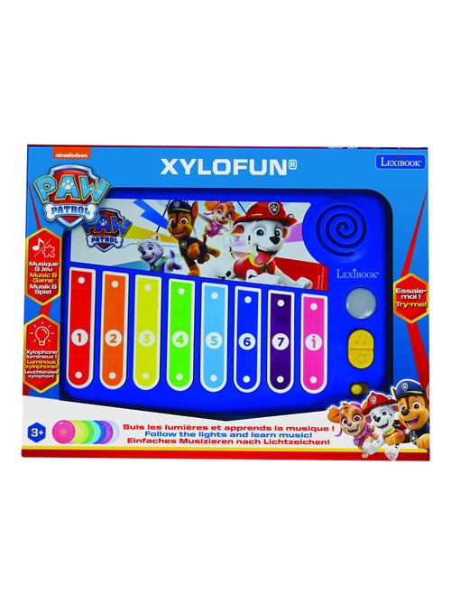 XYLOFUN Paw Patrol Xilofono elettronico con metodo di apprendimento musicale con luci - Kiabi