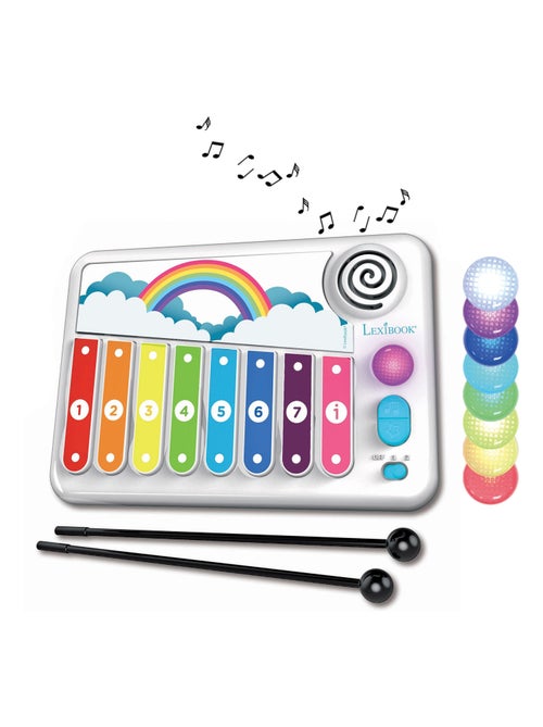 XYLOFUN Xilofono elettronico con metodo di apprendimento musicale con luci - Kiabi
