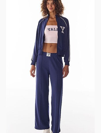Yale pantaloni della tuta con dettaglio a righe penti