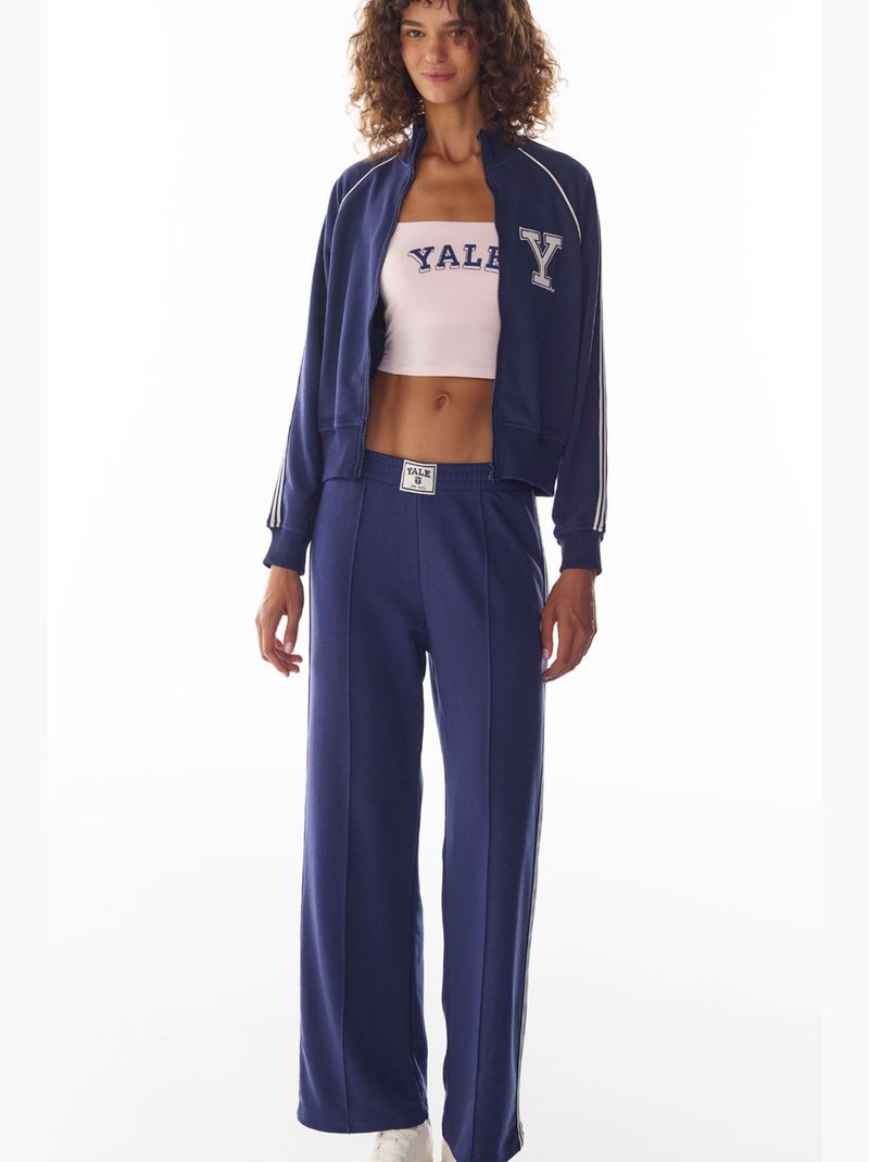 Yale pantaloni della tuta con dettaglio a righe penti Blu marino - Kiabi