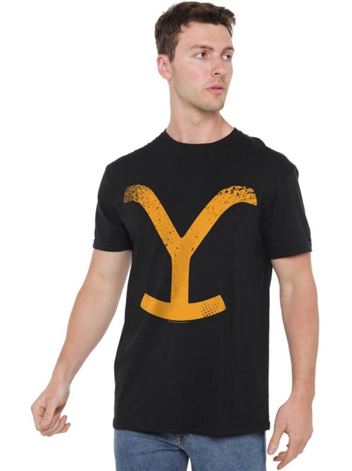 Yellowstone Large Brand Maglietta Uomo - Kiabi Yellowstone Large Brand Maglietta Uomo - Kiabi