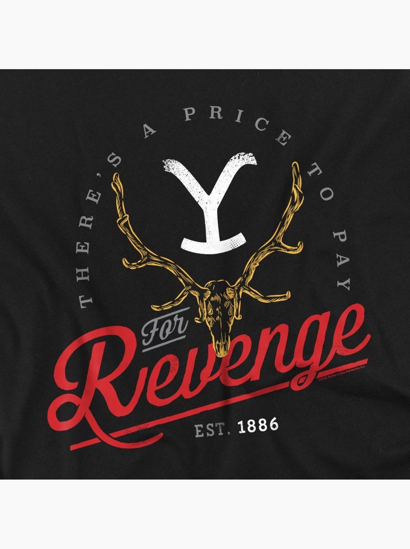 Yellowstone Price to Pay Maglietta Uomo Nero - Kiabi
