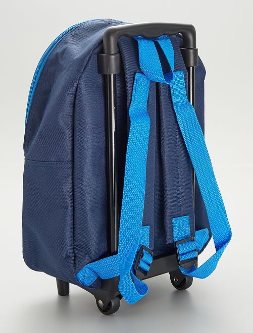 Zainetto con rotelle - blu - Kiabi - 20.00€