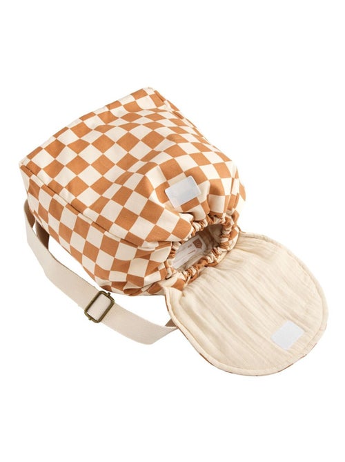 Zainetto materna in cotone con fantasia a scacchi per - SAUTHON - Kiabi