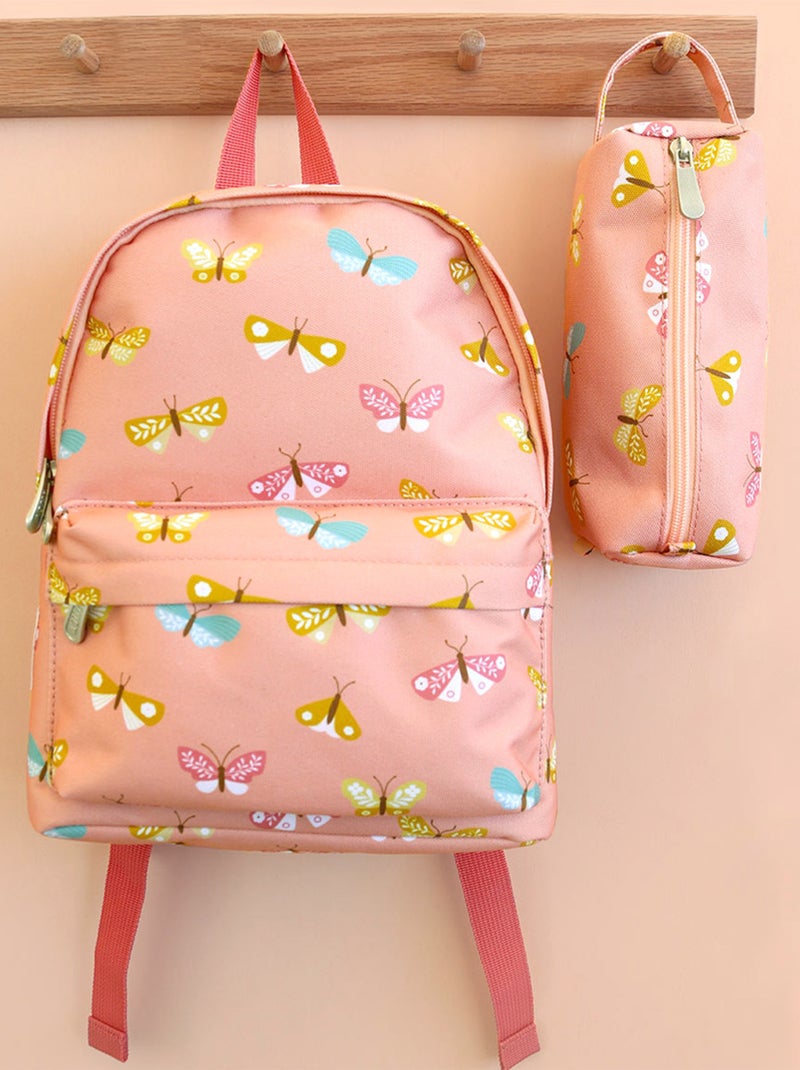 Zainetto per l'asilo con fantasie giocose | a little lovely company | a little lovely company Rosa scuro - Kiabi