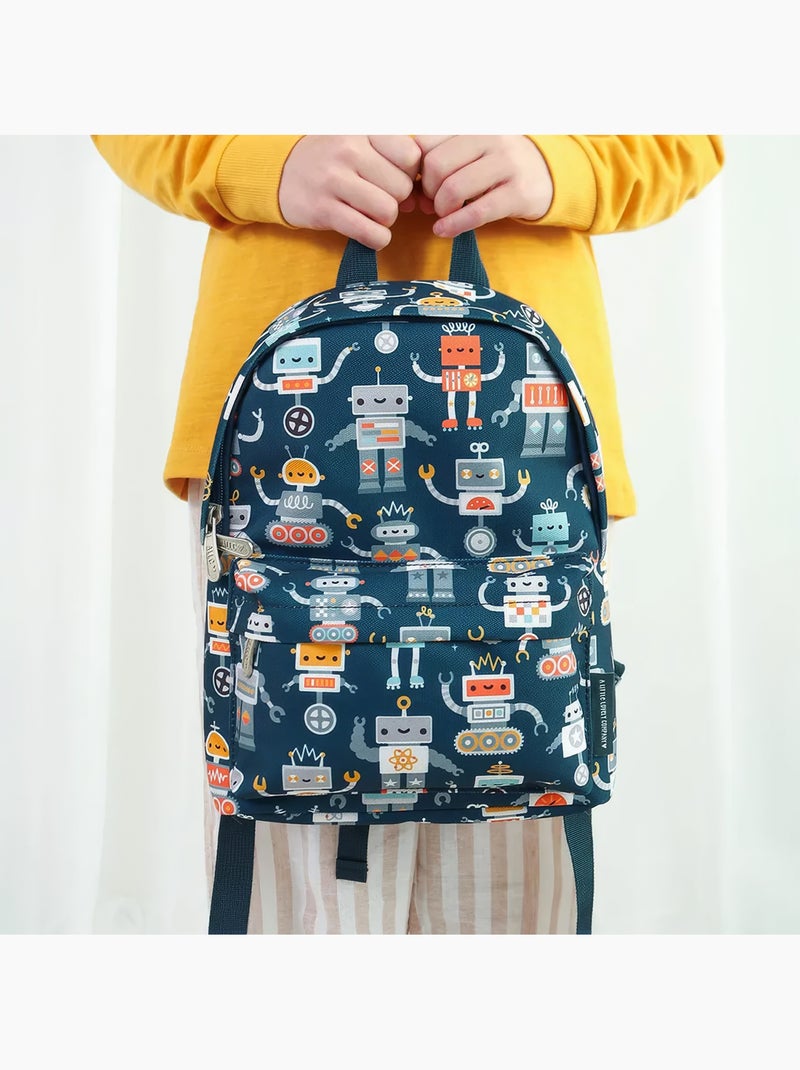 Zainetto per l'asilo con fantasie giocose | A Little Lovely Company Blu marino - Kiabi