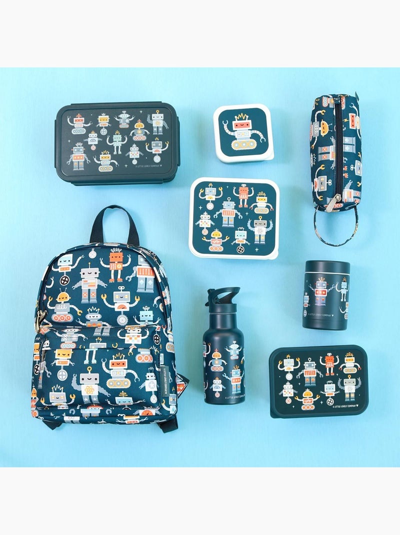 Zainetto per l'asilo con fantasie giocose | A Little Lovely Company Blu marino - Kiabi