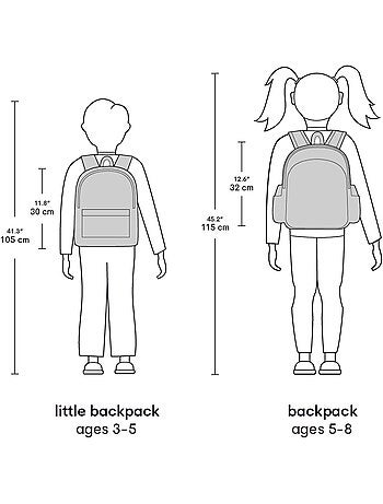 Zainetto per l'asilo con fantasie giocose | A Little Lovely Company